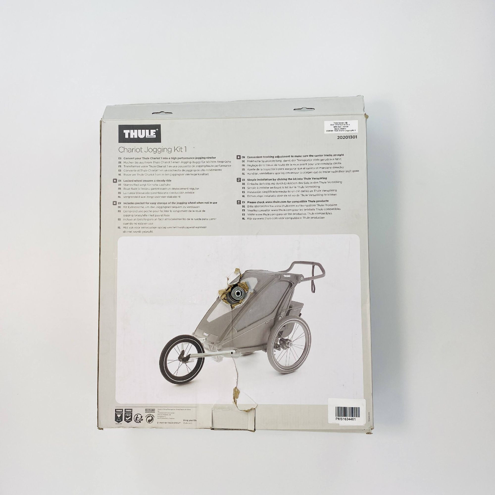 Thule Chariot Jogging Kit1 - Second hand Cargo trailer - Black - One Size | Hardloop
