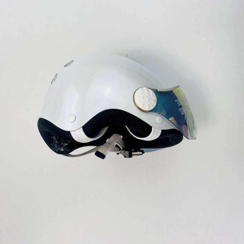 City Color Visière - Segunda mão Capacete ski - Branco
