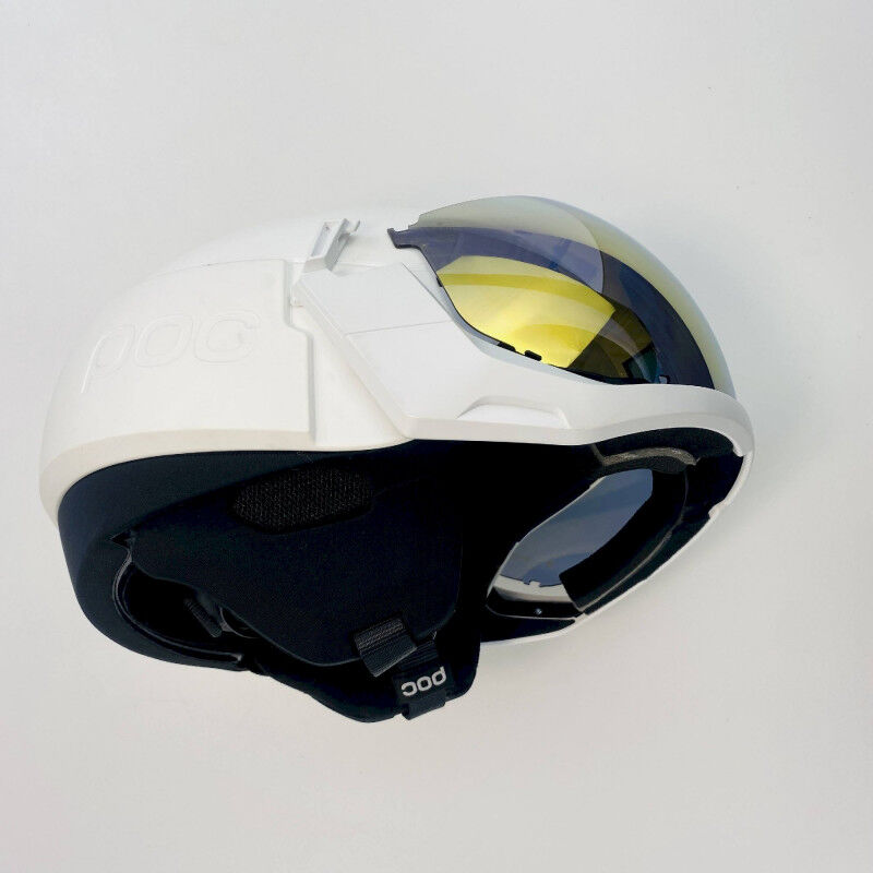 POC Casco da sci unisex Adult Levator MIPS, bianco idrogeno, XS-S (51-54 cm