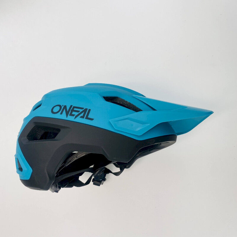 O Neal Trailfinder Helmet Split Teal Second hand Cycling helmet Blue L XL Hardloop