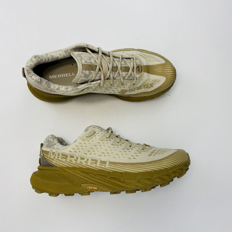 Merrell Agility Peak 5 Gtx - Scarpe da trail running di seconda mano - Uomo - Beige - 43 | Hardloop
