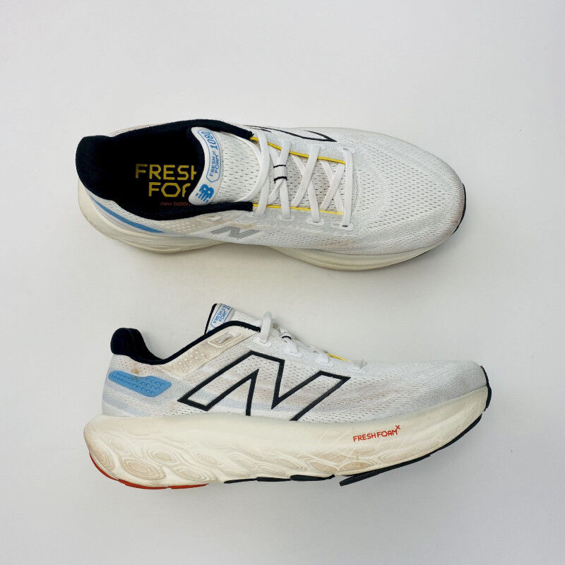 New Balance 1080 V13 Scarpe da running di seconda mano Uomo Bianco 44.5 Hardloop