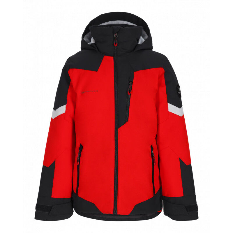 Veste De Ski Obermeyer Ridgeline Taille 14 - Noir/Pourpre - Occasion Excellent état