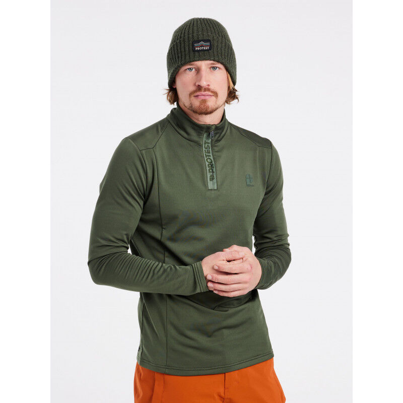Protest Rewill 1/4 Zip Top - Koszulka meska | Hardloop