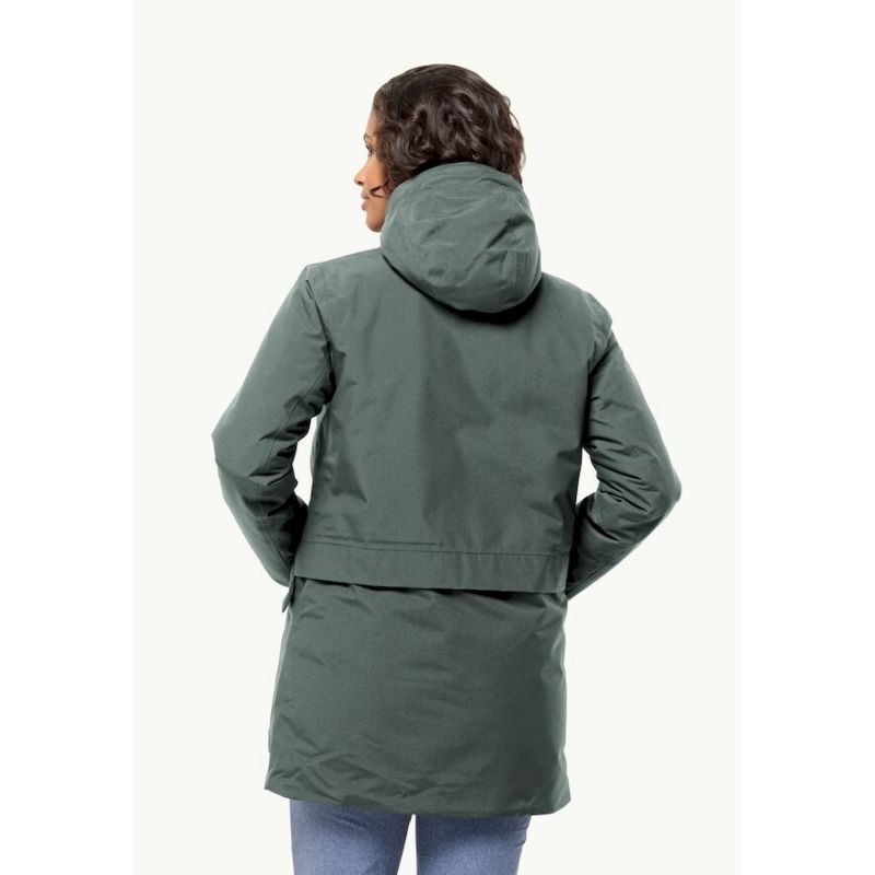 Jack Wolfskin Damen Rocky Point Parka Wasserdichte Winterjacke