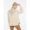 Protest Prtcyber Outdoor 1/4 Button Top - Fleecetakki - Naiset | Hardloop