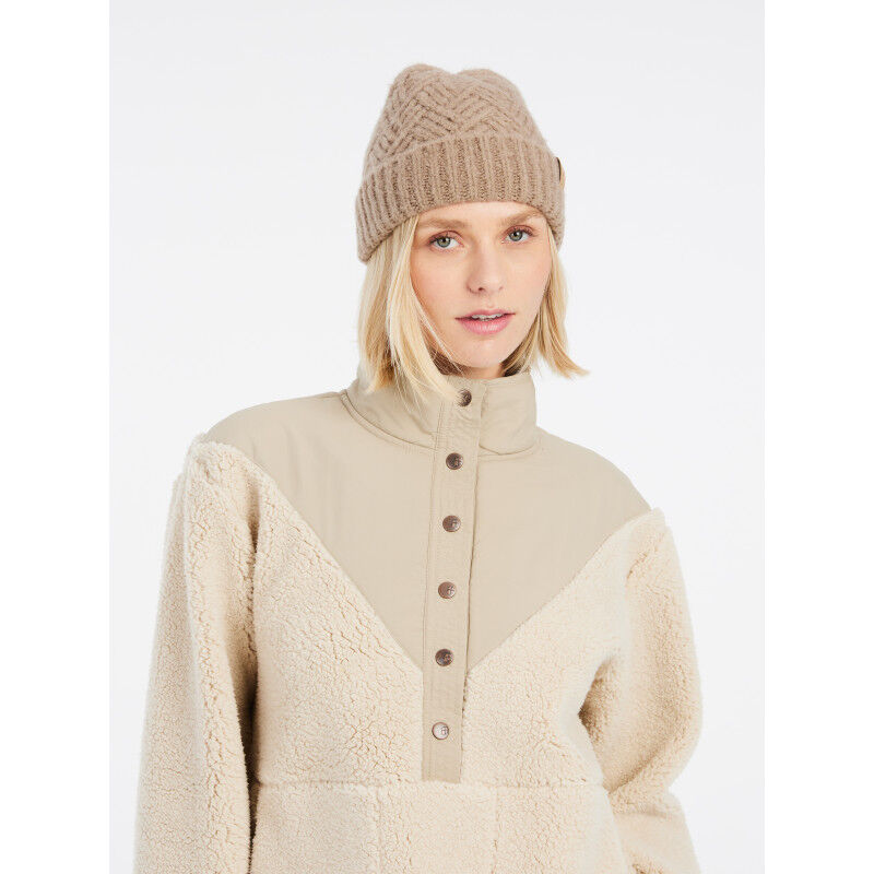 Protest Prtcyber Outdoor 1/4 Button Top - Bluza polarowa damska | Hardloop