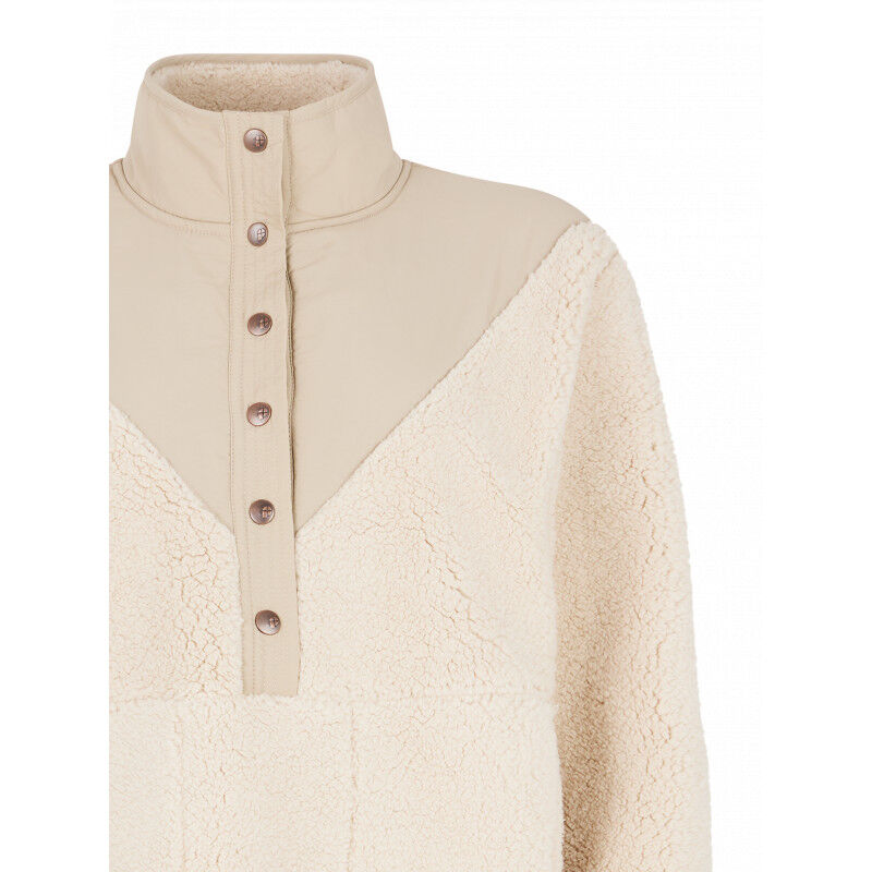Protest Prtcyber Outdoor 1/4 Button Top - Fleecevest - Dames | Hardloop