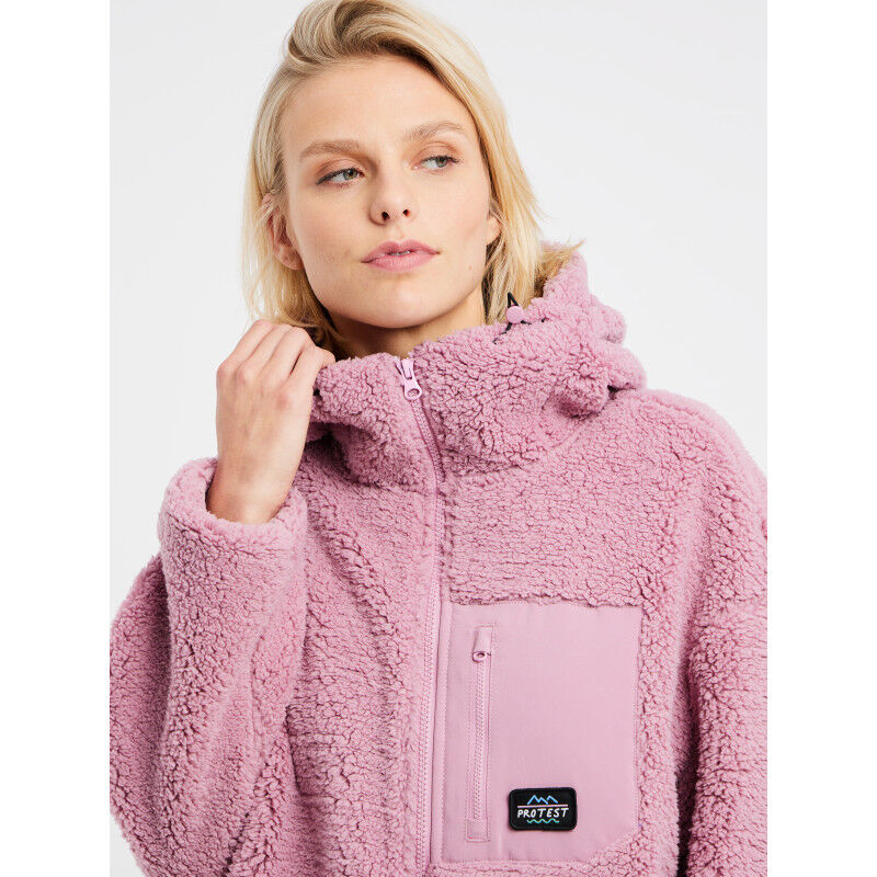 Protest Prtsago Full Zip Top - Fleecetakki - Naiset | Hardloop