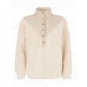 Protest Prtcyber Outdoor 1/4 Button Top - Fleecetakki - Naiset | Hardloop
