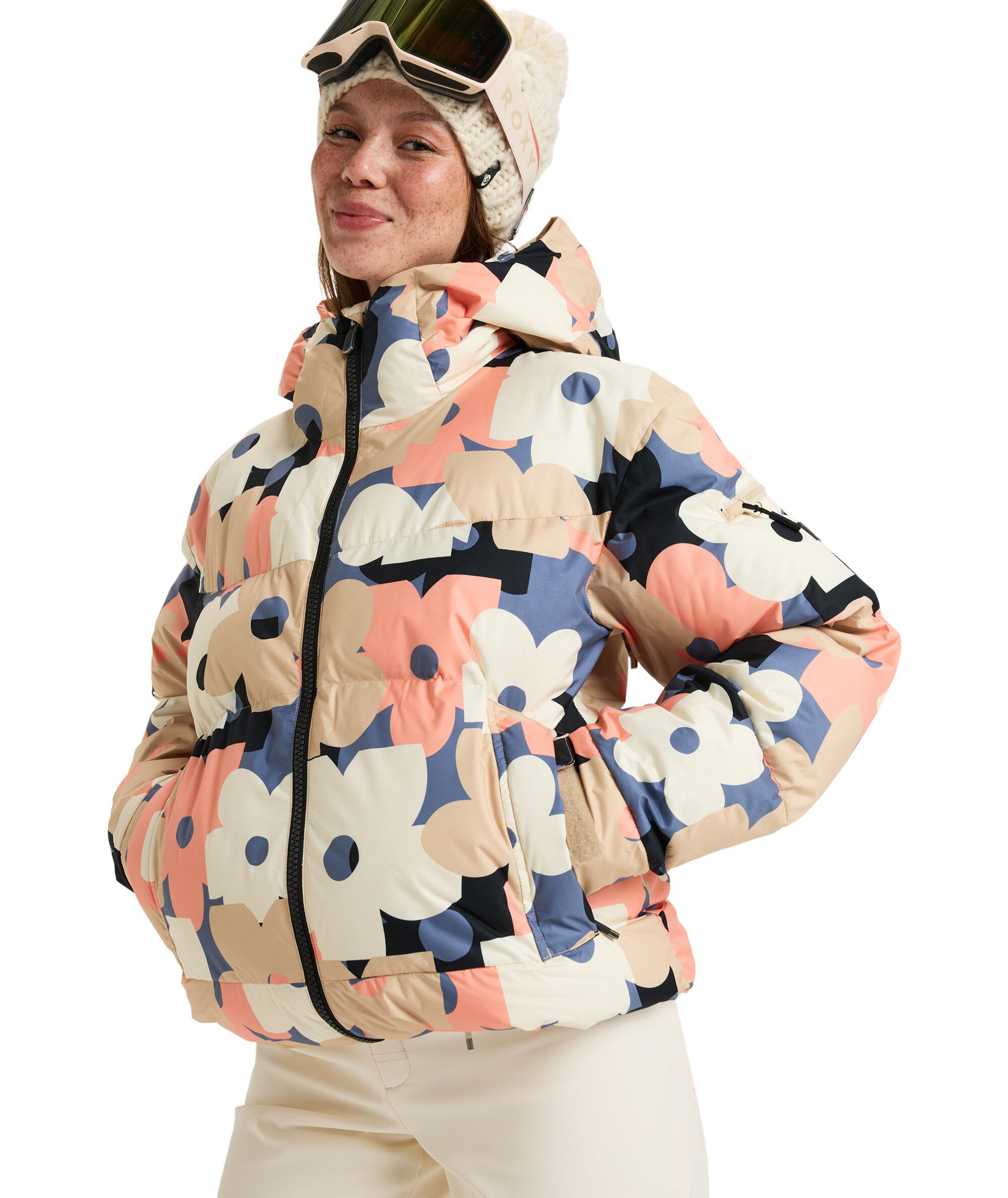 Roxy Alofted Puffy Jacket - Kurtka narciarska damska | Hardloop