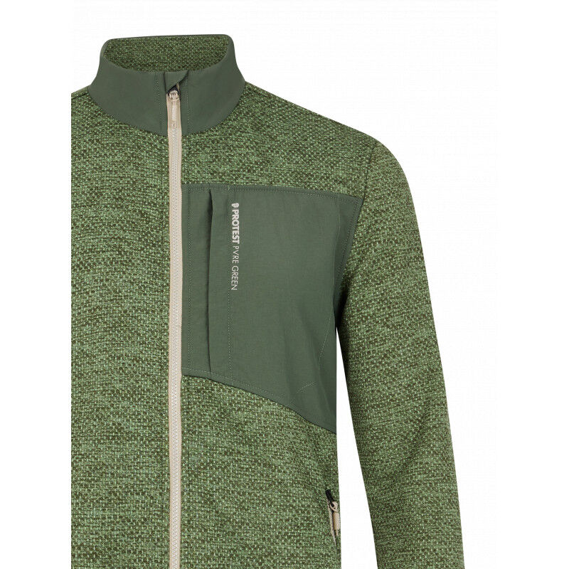 Protest Prtharper Outdoor Full Zip Top - Pánská fleesová mikina | Hardloop