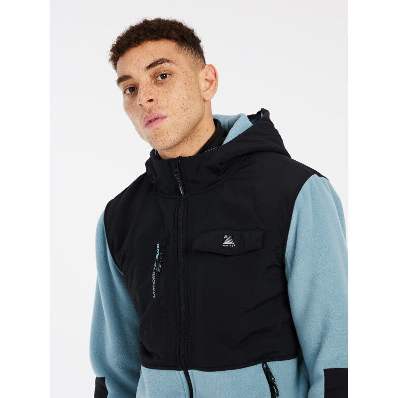 Protest Prtgrid Outdoor Full Zip Top - Fleecetröjor - Herr | Hardloop