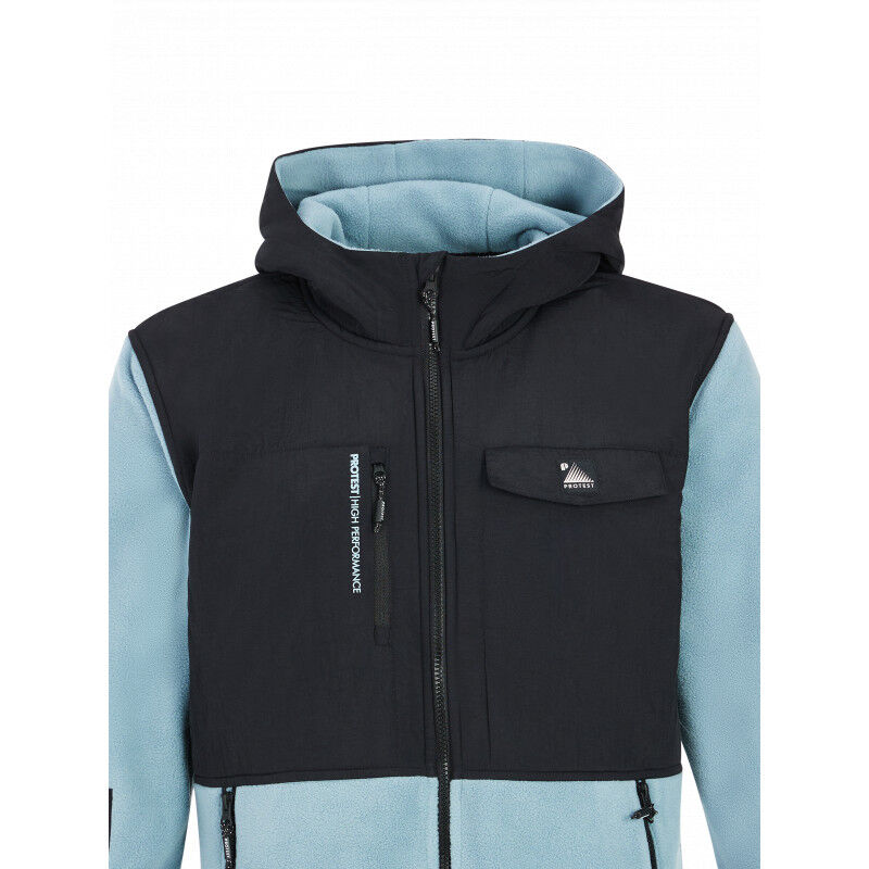 Protest Prtgrid Outdoor Full Zip Top - Bluza polarowa meska | Hardloop