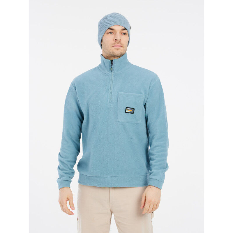 Protest Prtpaxton Outdoor 1/4 Zip Top - Bluza polarowa meska | Hardloop