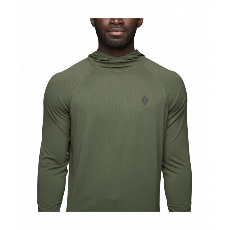 Black Diamond Alpenglow Hoody - Meski UV Shirts | Hardloop