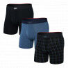 Windowpane / Dark Denim / Black