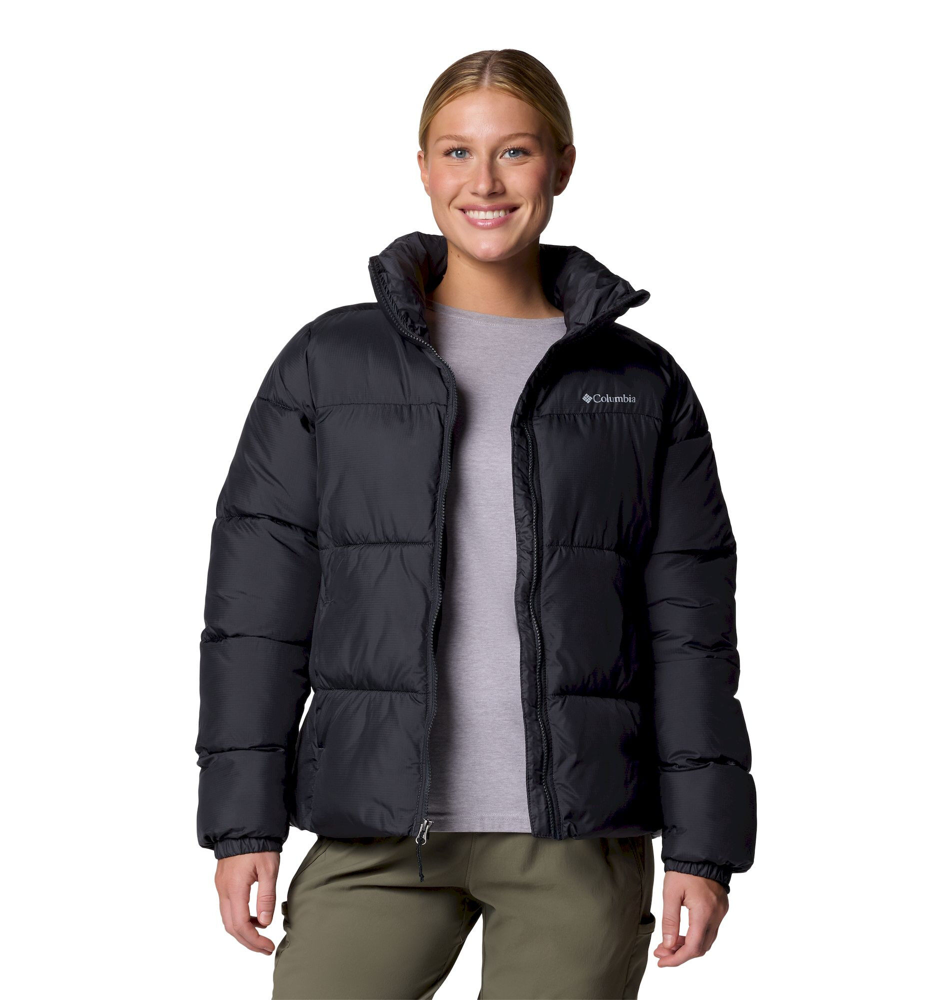 columbia archive puff down parka 海外ストリート