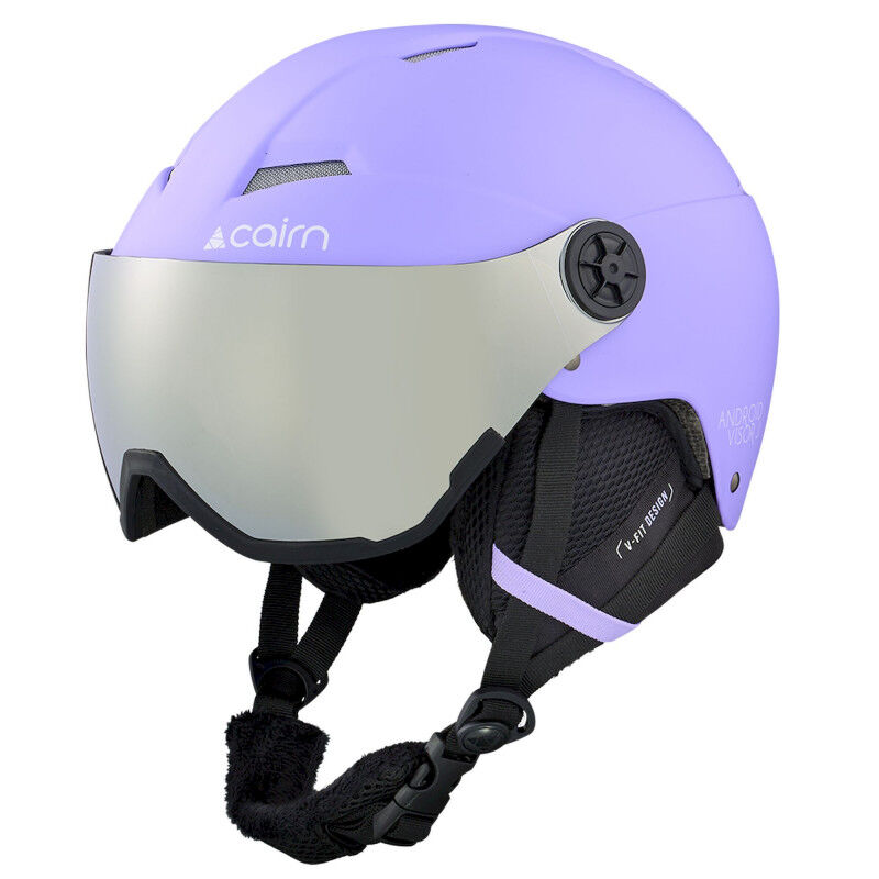 Android Visor J - Capacete ski com viseira criança