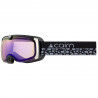 Mat Black / Purple Leopard