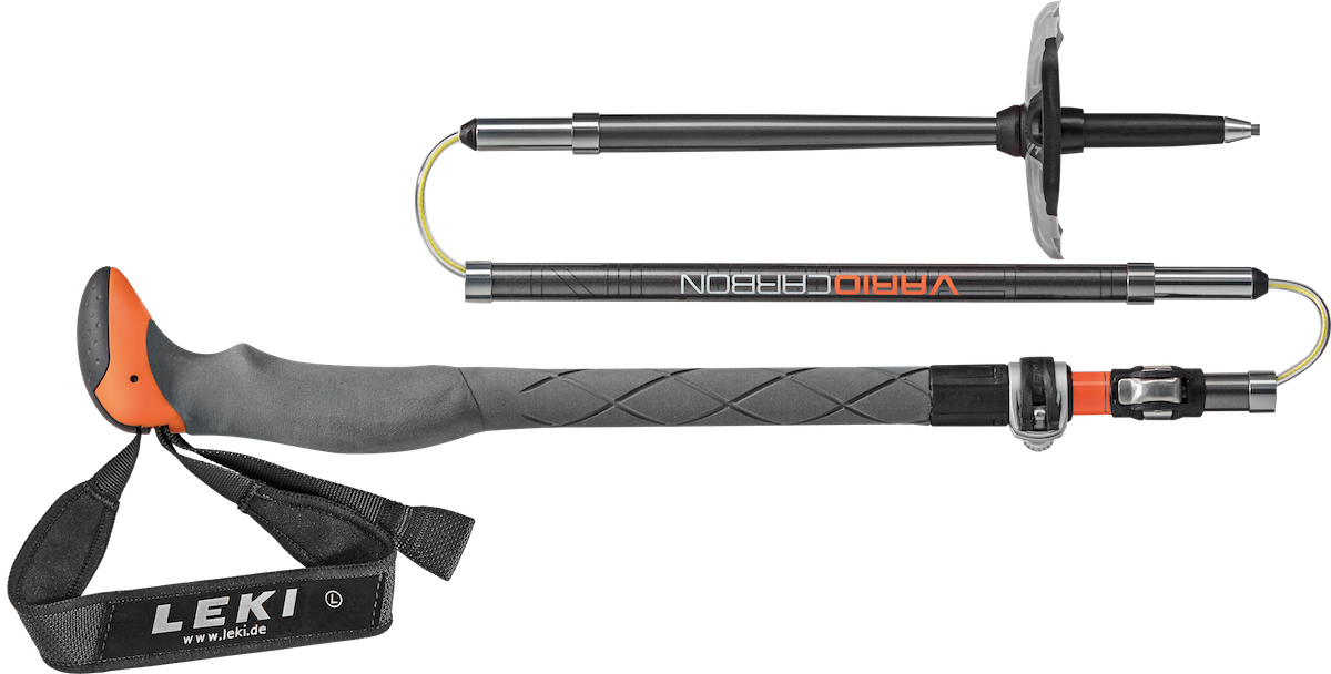 Leki - Tour Stick Vario Carbon - Ski poles