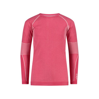 Seamless kid's unisex base layer round neck top - Ropa interior - Niños