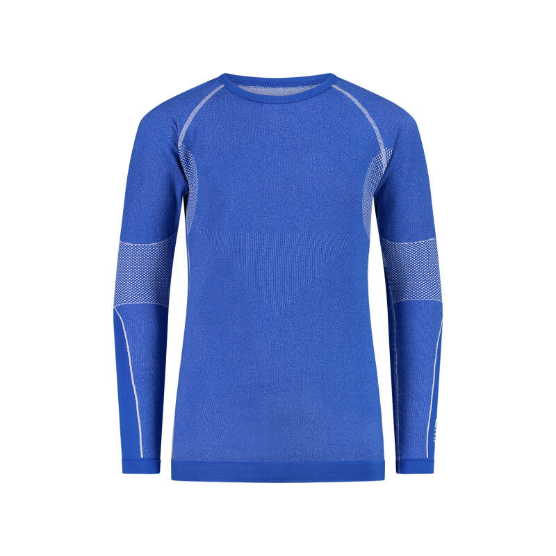 Seamless kid's unisex base layer round neck top - Bielizna termiczna dziecięca