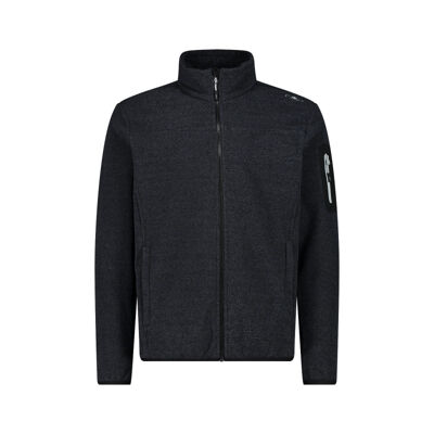 Men's jacquard Knit-Tech fleece with rhombus motif - Forro polar - Hombre