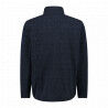 CMP Men's jacquard Knit-Tech fleece with rhombus motif - Pánská fleesová mikina | Hardloop