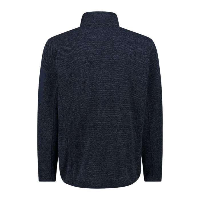 CMP Men's jacquard Knit-Tech fleece with rhombus motif - Giacca in pile - Uomo | Hardloop
