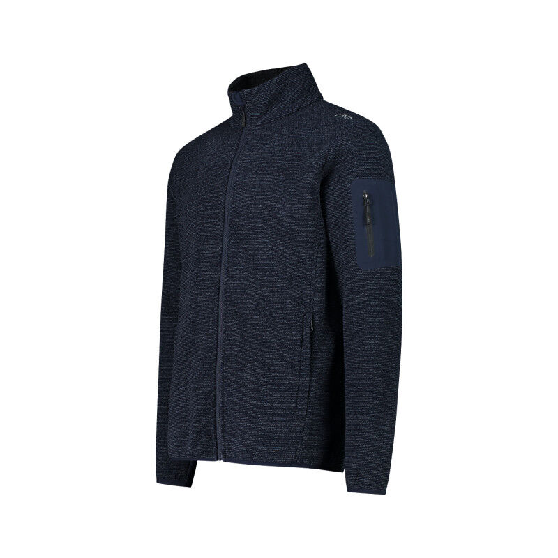 CMP Men's jacquard Knit-Tech fleece with rhombus motif - Fleecevest - Heren | Hardloop