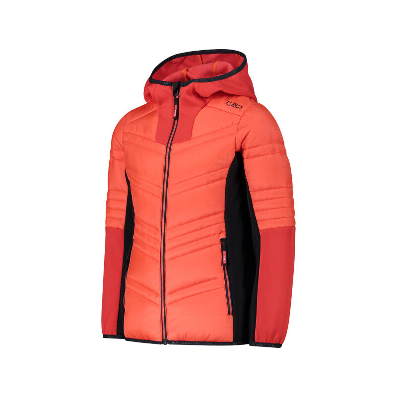CMP Girl's hybrid jacket with ripstop - Donsjack - Kinderen | Hardloop