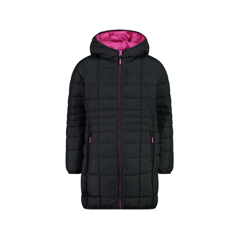 Girl's padded coat with hood - Parka - Barn
