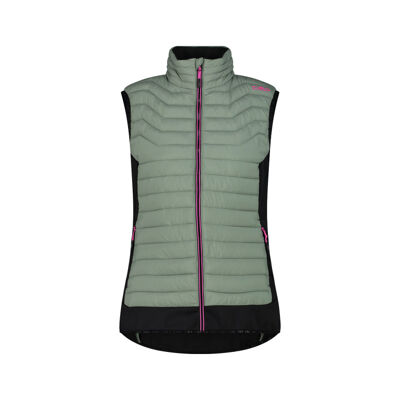 Women's hybrid vest from the Unlimitech line - Doudoune sans manches femme