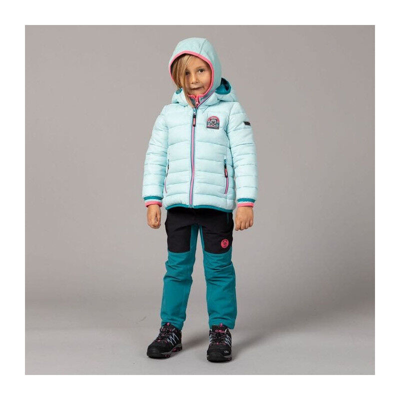 CMP Girl's padded jacket with hood - Donsjack - Kinderen | Hardloop