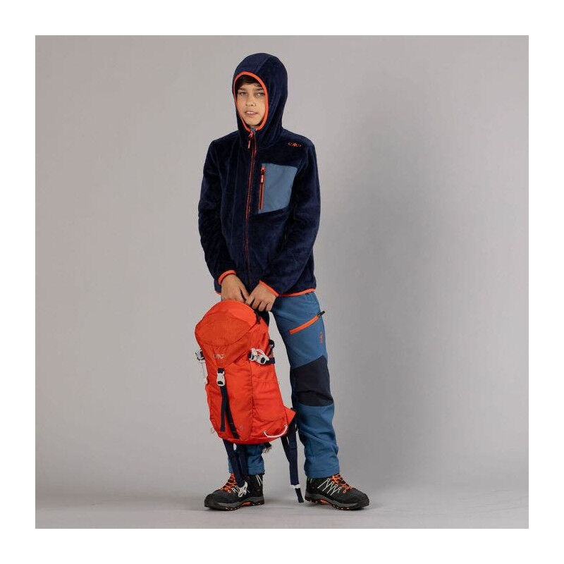 Maglia In Pile CMP Per Bambini - Giacca Con Mezza Zip, Collo Alto, Leggera E Calda Per Sport Invernali E Sci - Foto 6