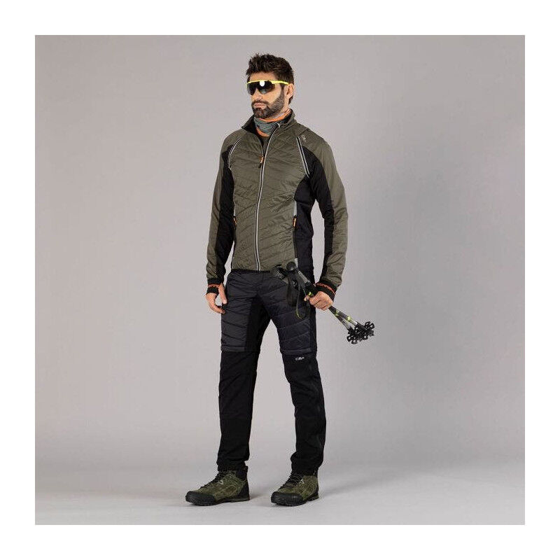 CMP Men's Unlimitech hybrid jacket with removable sleeves - Hybridjacke - Herren | Hardloop