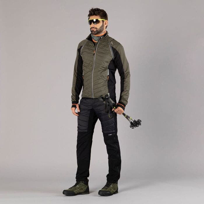 CMP Men's Unlimitech hybrid jacket with removable sleeves - Hybridjacke - Herren | Hardloop