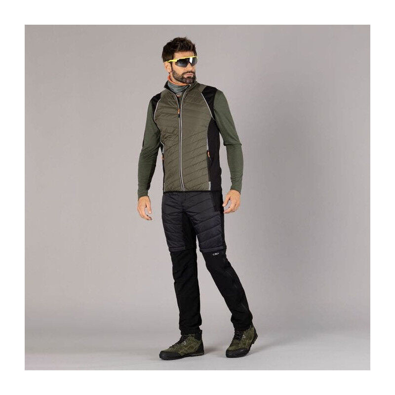 CMP Men's Unlimitech hybrid jacket with removable sleeves - Hybridjacke - Herren | Hardloop