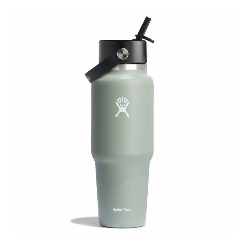 Hydro Flask 32 oz Wide Mouth Flex Straw Travel Bottle - Vacuum flask | Hardloop