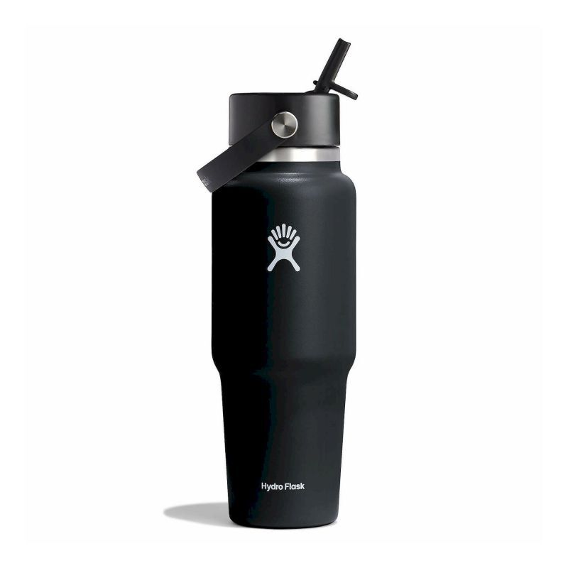 Hydro Flask 32 oz Wide Mouth Flex Straw Travel Bottle - Isoleerfles | Hardloop
