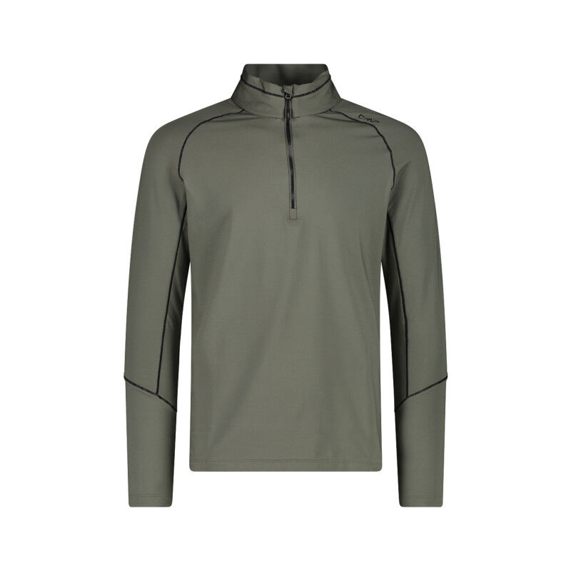 Men's fleece in Softech with exposed seams - Bluza z kapturem męska