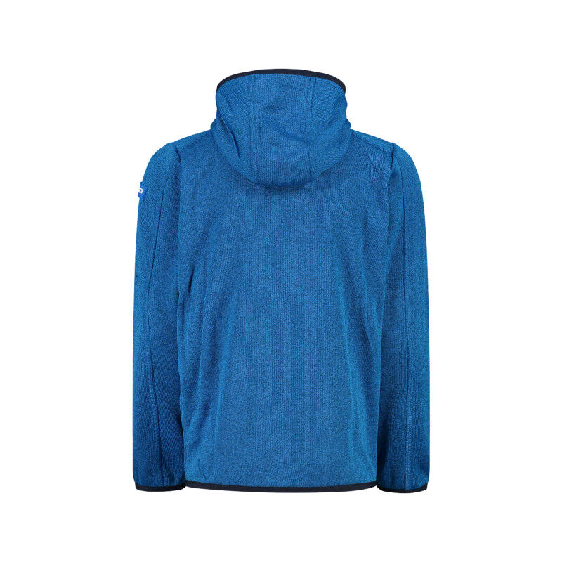 CMP Boy's hooded sweatshirt in Knit-Tech fleece - Fleecetröjor - Børn | Hardloop