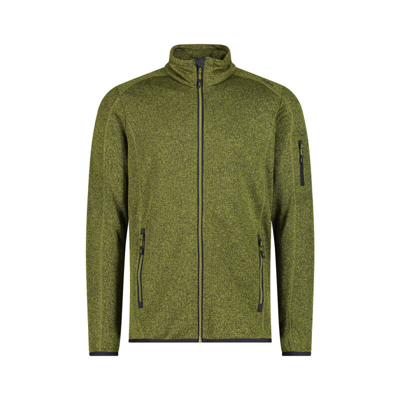 CMP Men's Knit-Tech sweatshirt with mesh Giacca in pile Uomo