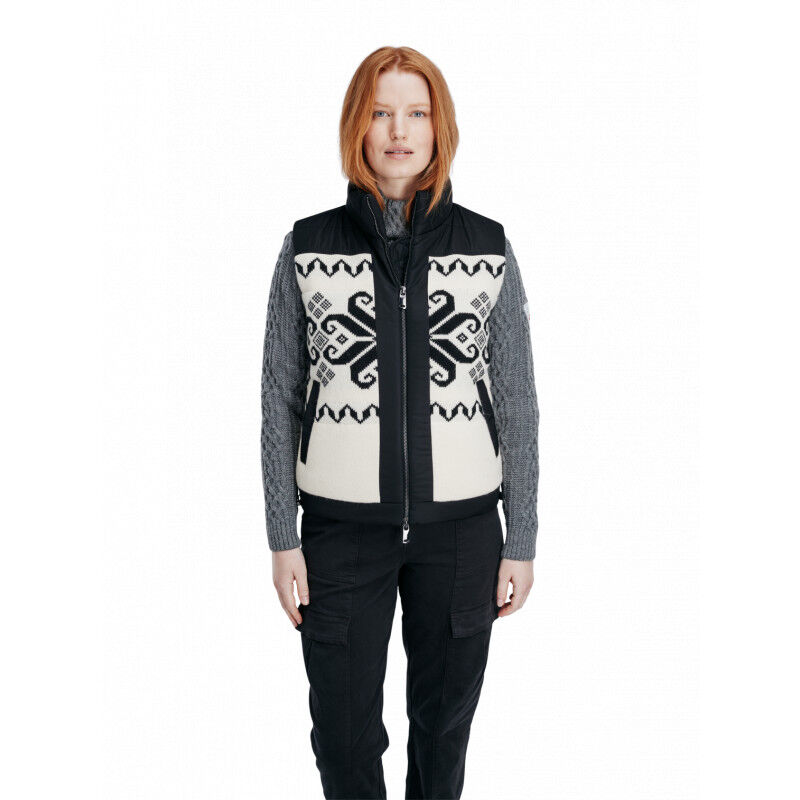 Falkeberg Vest - Jaqueta de lã merino mulher