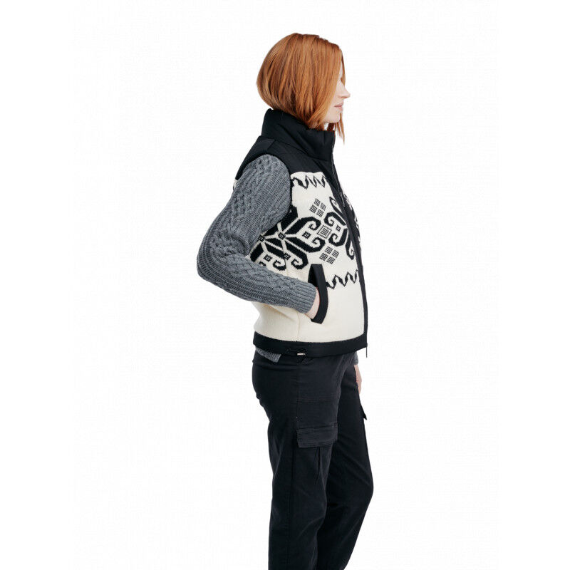 Dale of Norway Falkeberg Vest - Jaqueta de lã merino mulher | Hardloop
