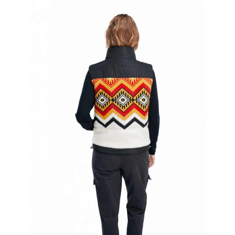 Dale of Norway Skåla Vest - Felpa di merino con cappuccio - Donna | Hardloop