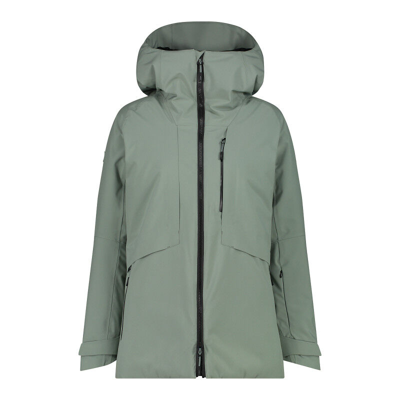 CMP Women's long jacket in mechanical stretch loose fit for skiing and snowboarding - Kurtka narciarska damska | Hardloop