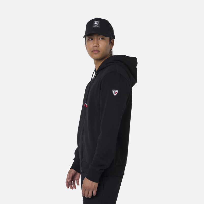 Rossignol Logo Sweat FZ Hood FL - Hoodie - Heren | Hardloop