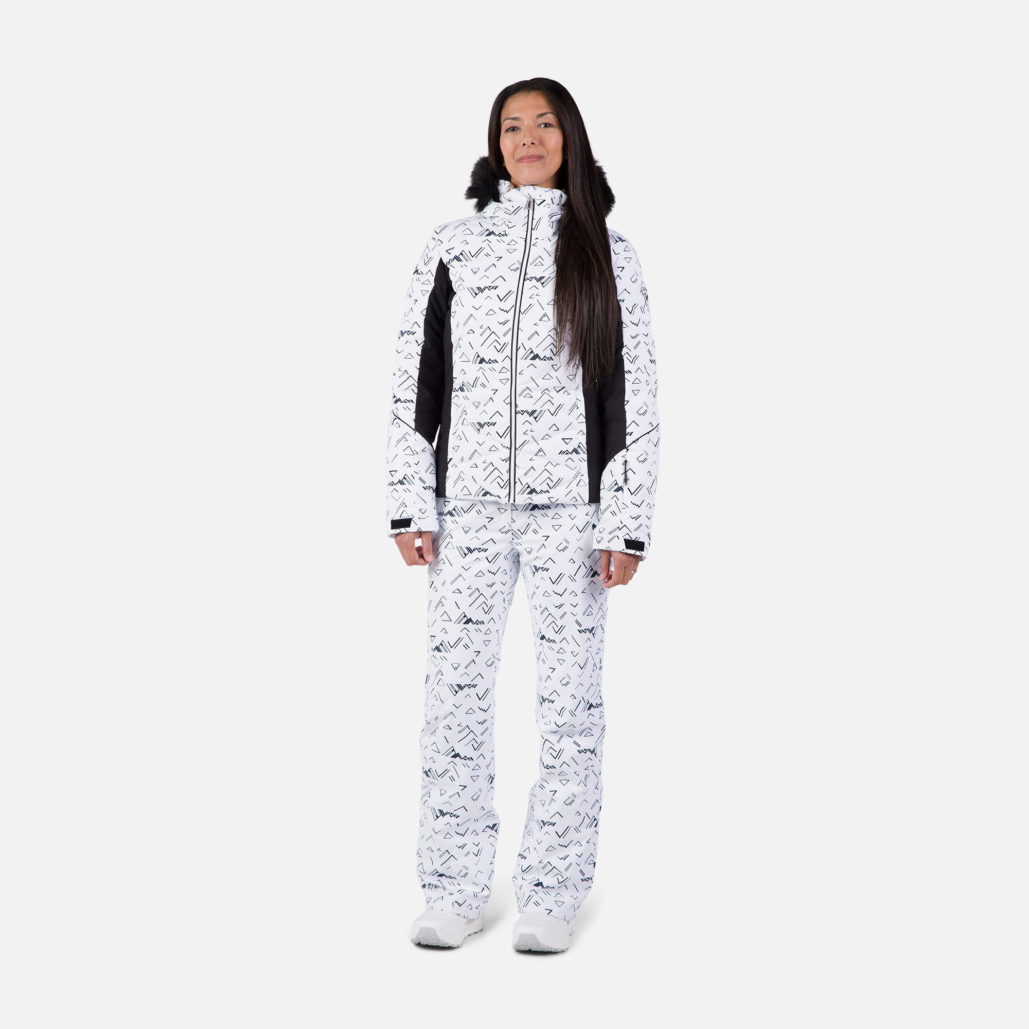 Rossignol Staci Print Puffy Jacket - Veste ski femme | Hardloop